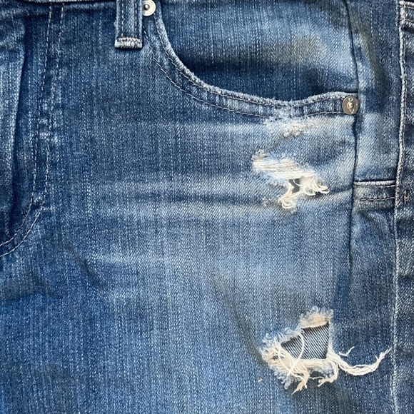 AG Adriano Goldschmied The Beau Slouchy Skinny Destroyed Jeans‎ Size 29 - Picture 6 of 11